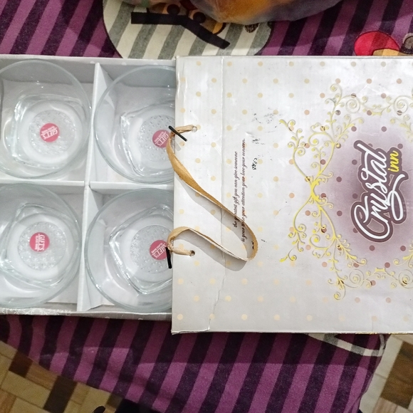 6 pcs glass bowl gift set - Picture 4 of 5